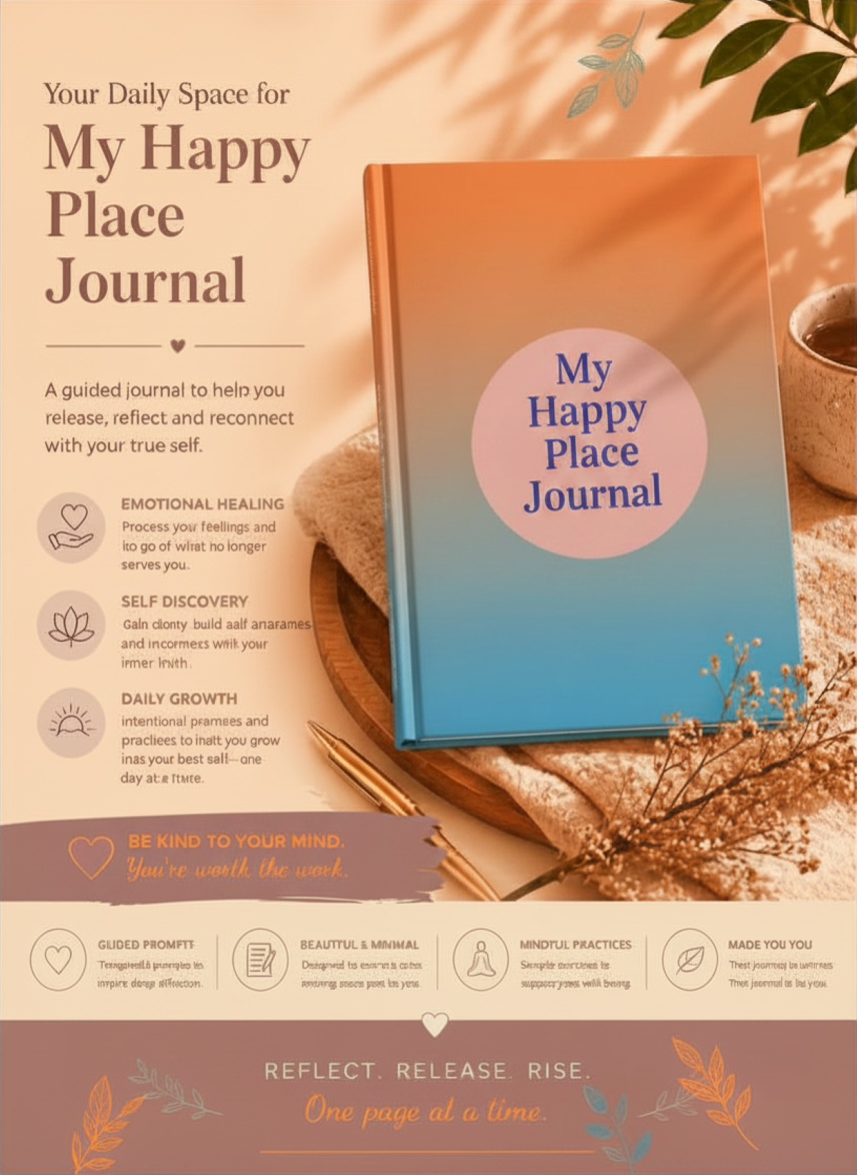 My Happy Place Journal promotional image